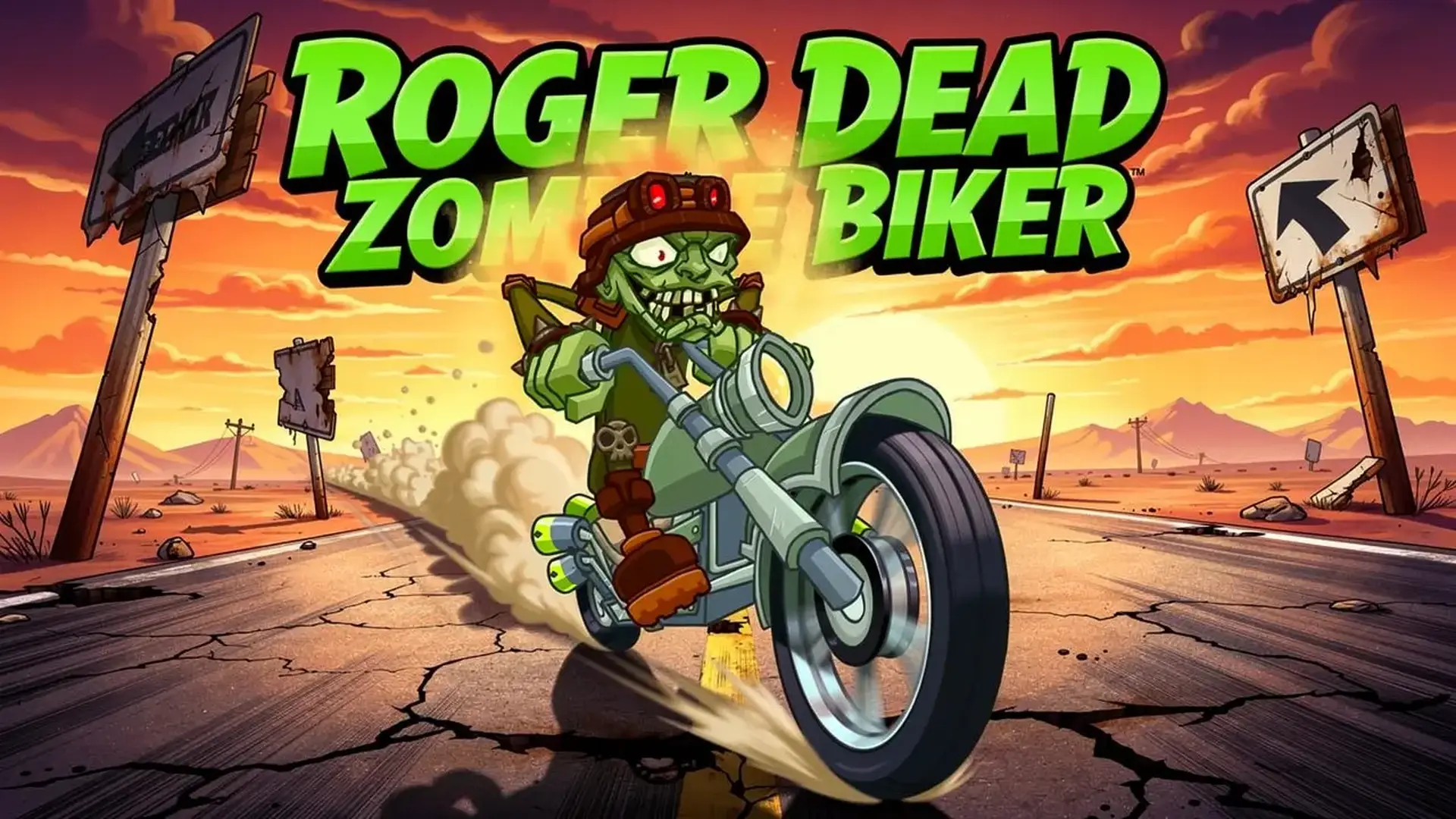 Roger Dead: Zombie Biker - Corrida Moto Zumbis jogo