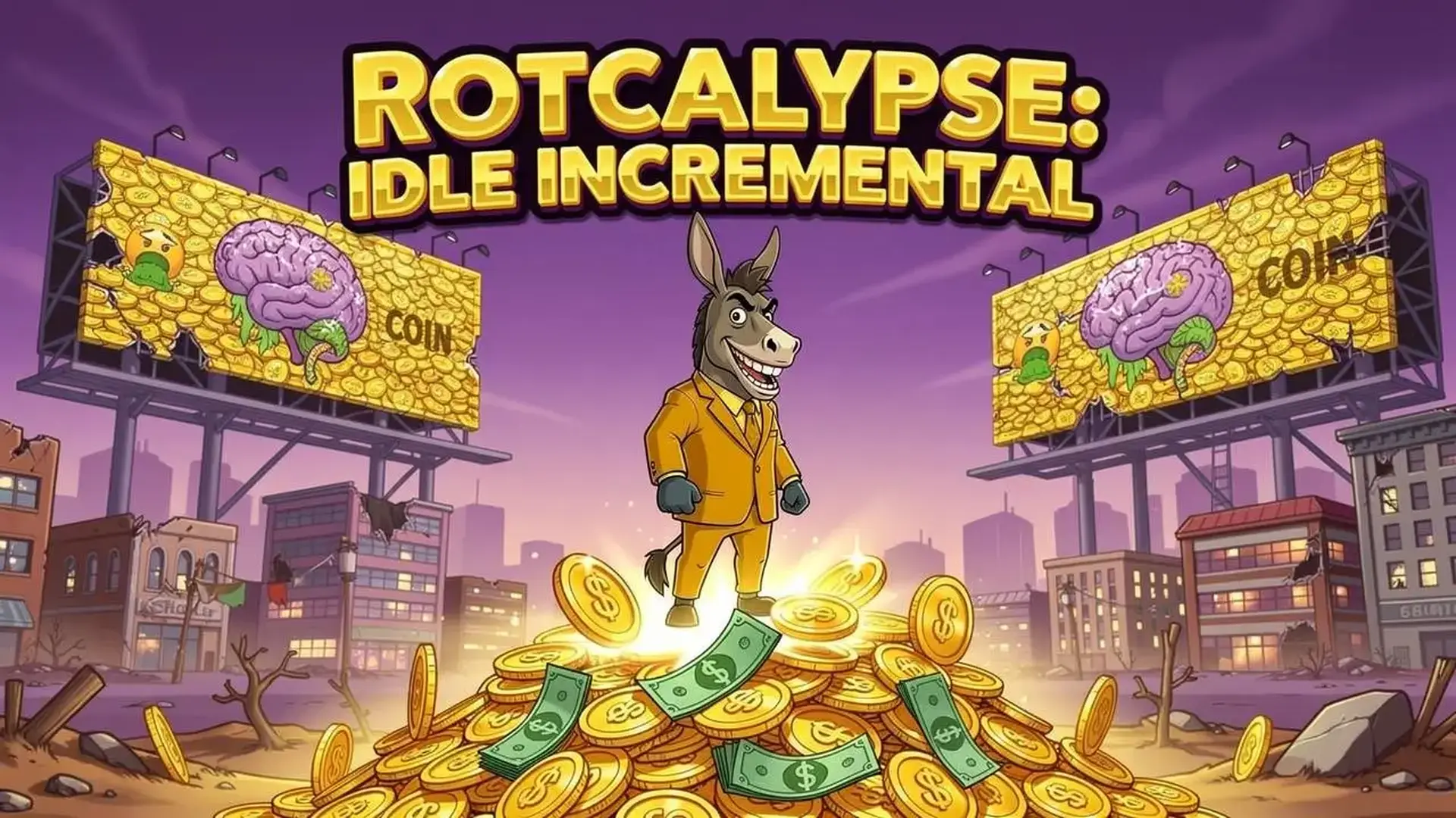 Rotcalypse: Idle Incremental - 放置经营，自动化你的荒诞帝国，成就最强腐蚀大亨！ 游戏
