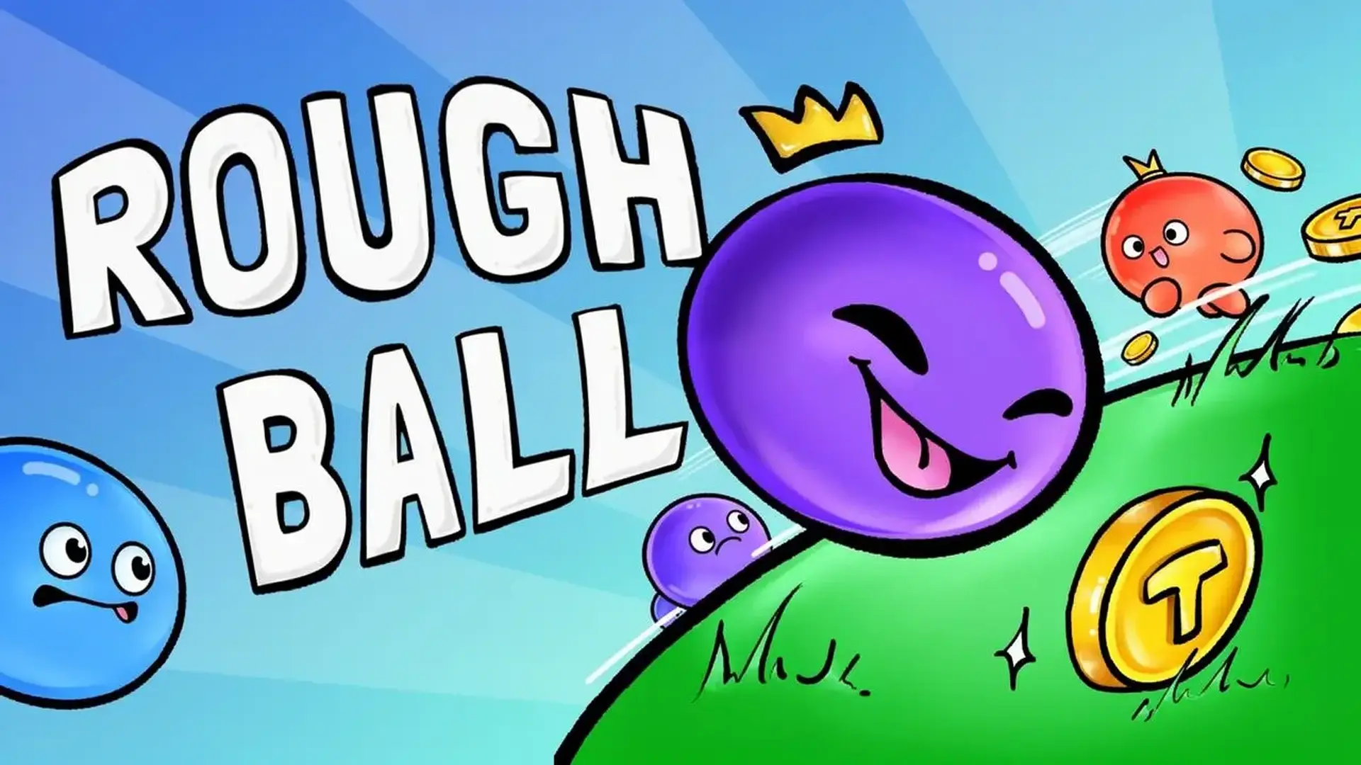 Rough Ball - Retro Shooter-Sport Intensive Team-Kämpfe Spiel