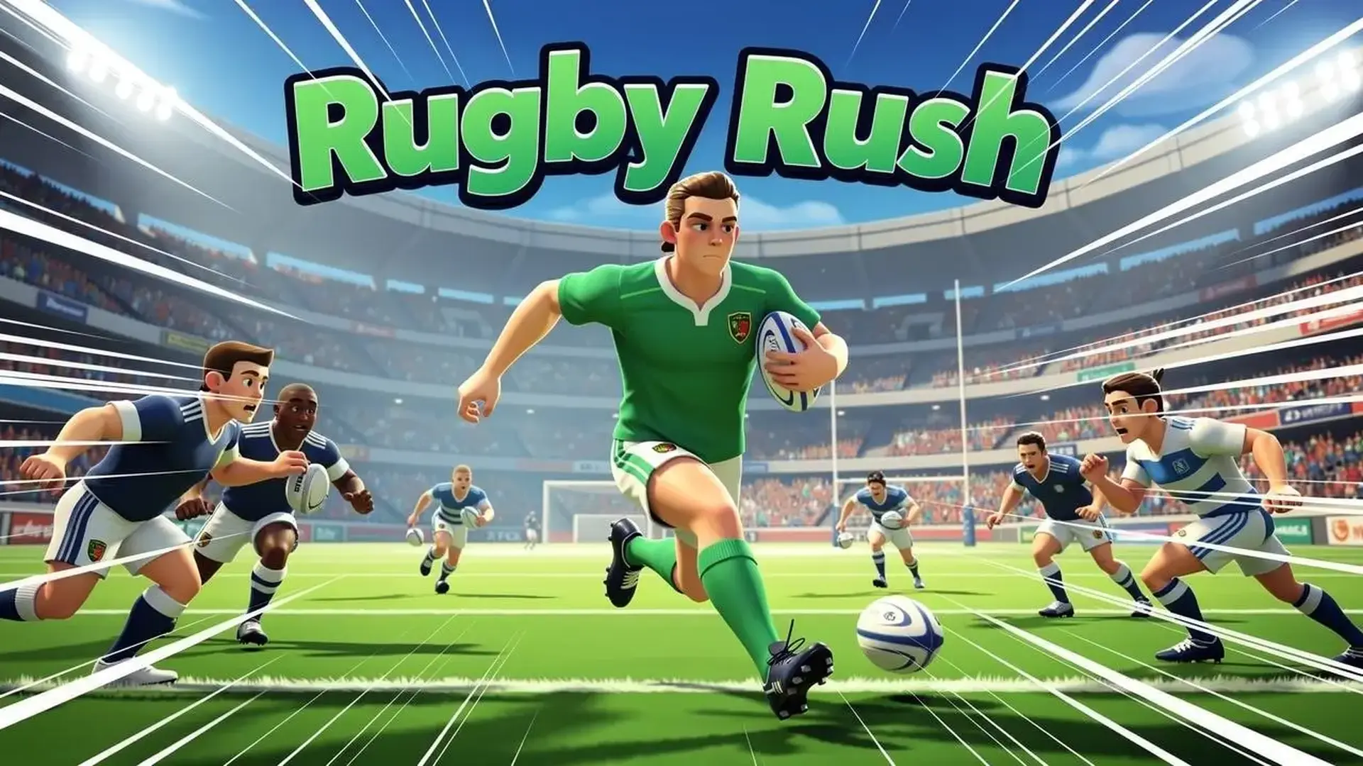 Rugby Rush - Deporte Arcade juego