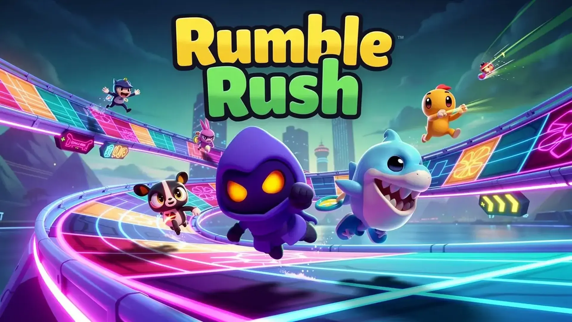 Rumble Rush - Battle Royale carreras juego