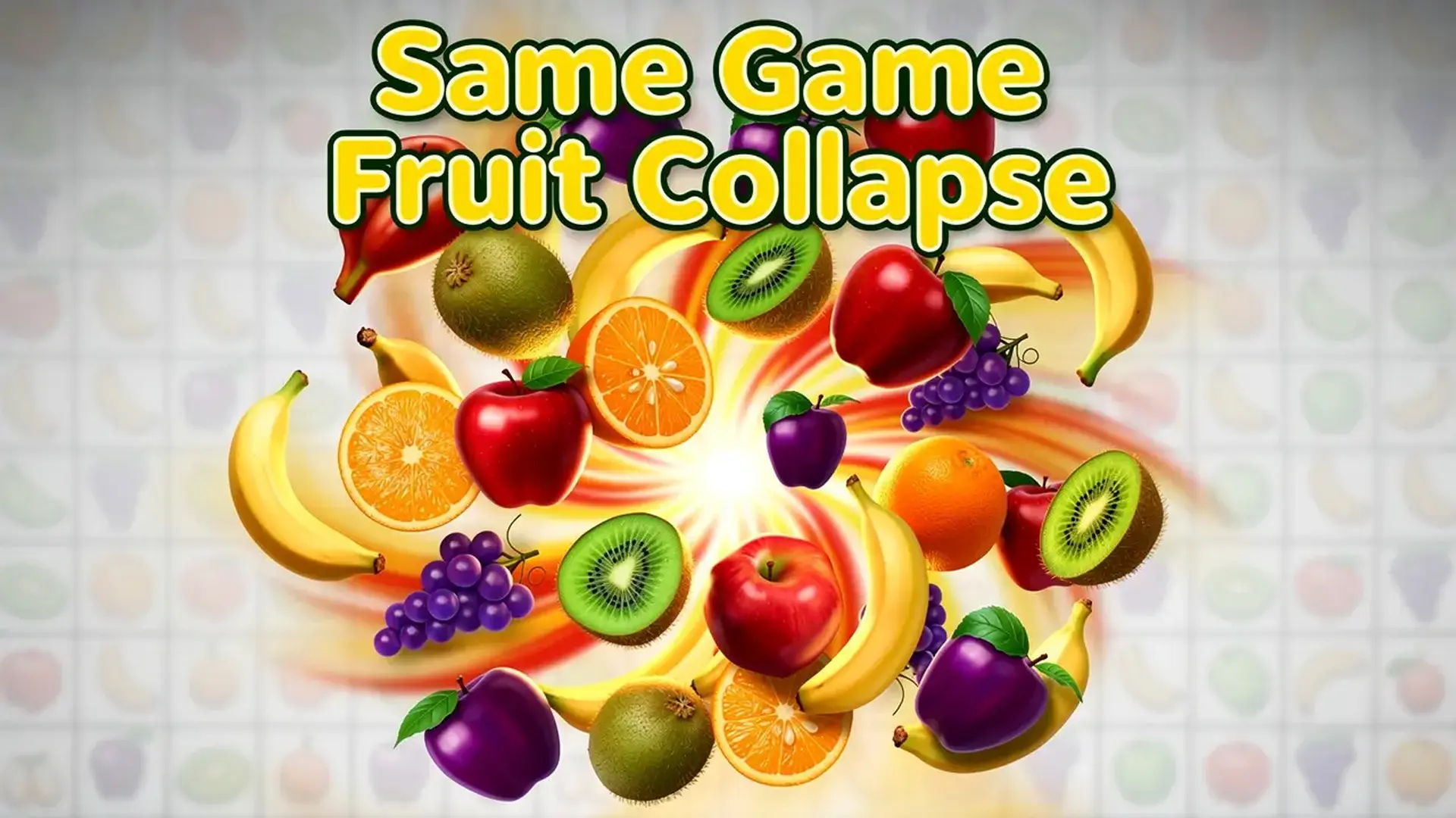Same Game Fruit Collapse - Puzzle Estratégia Colapse Frutas jogo
