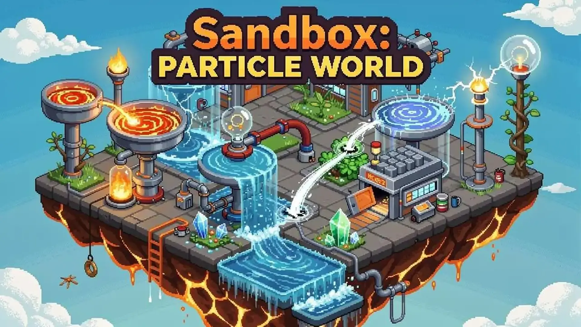 Sandbox: Particle World - 创意物理沙盒模拟器：尽情建造与毁灭，掌控粒子间的奇妙反应，体验真实物理世界！ 游戏