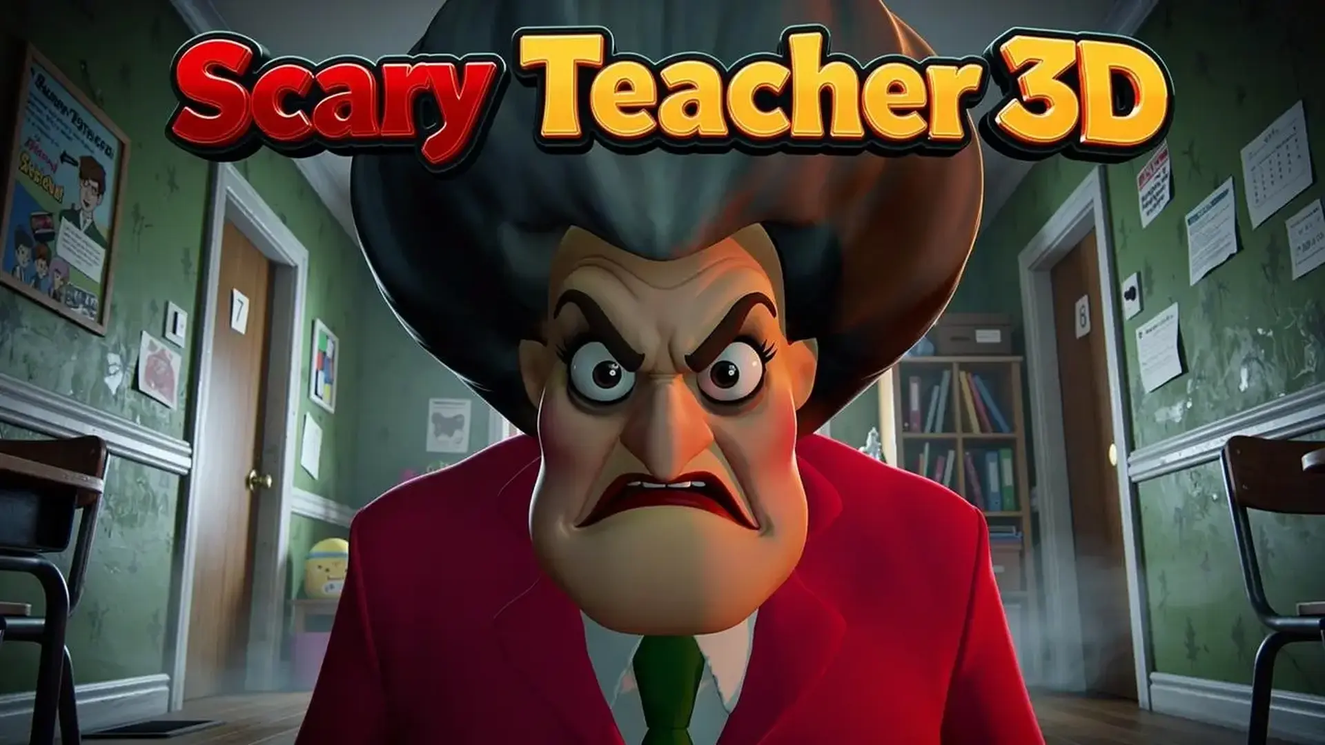 Scary Teacher 3D - Simulador bromas y sigilo juego