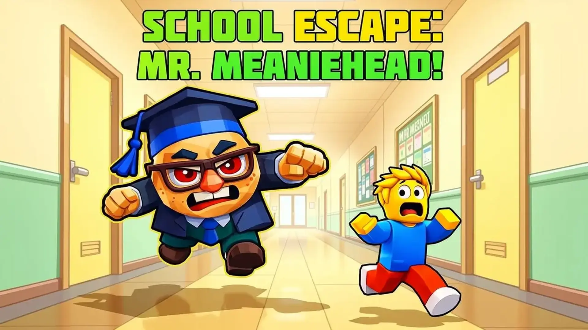 School Escape: Mr. MeanieHead! - Escape y Puzles Sigilo juego