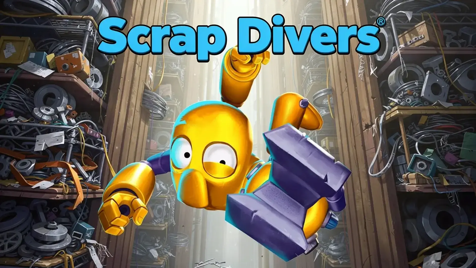 Scrap Divers - Retro-Arcade Runner Spiel