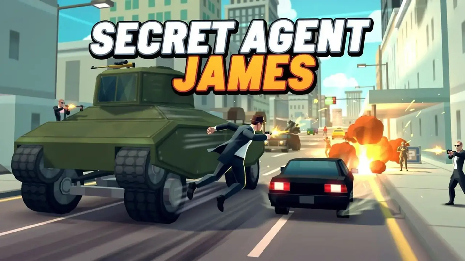 Secret Agent James - FPS Agente Secreto jogo