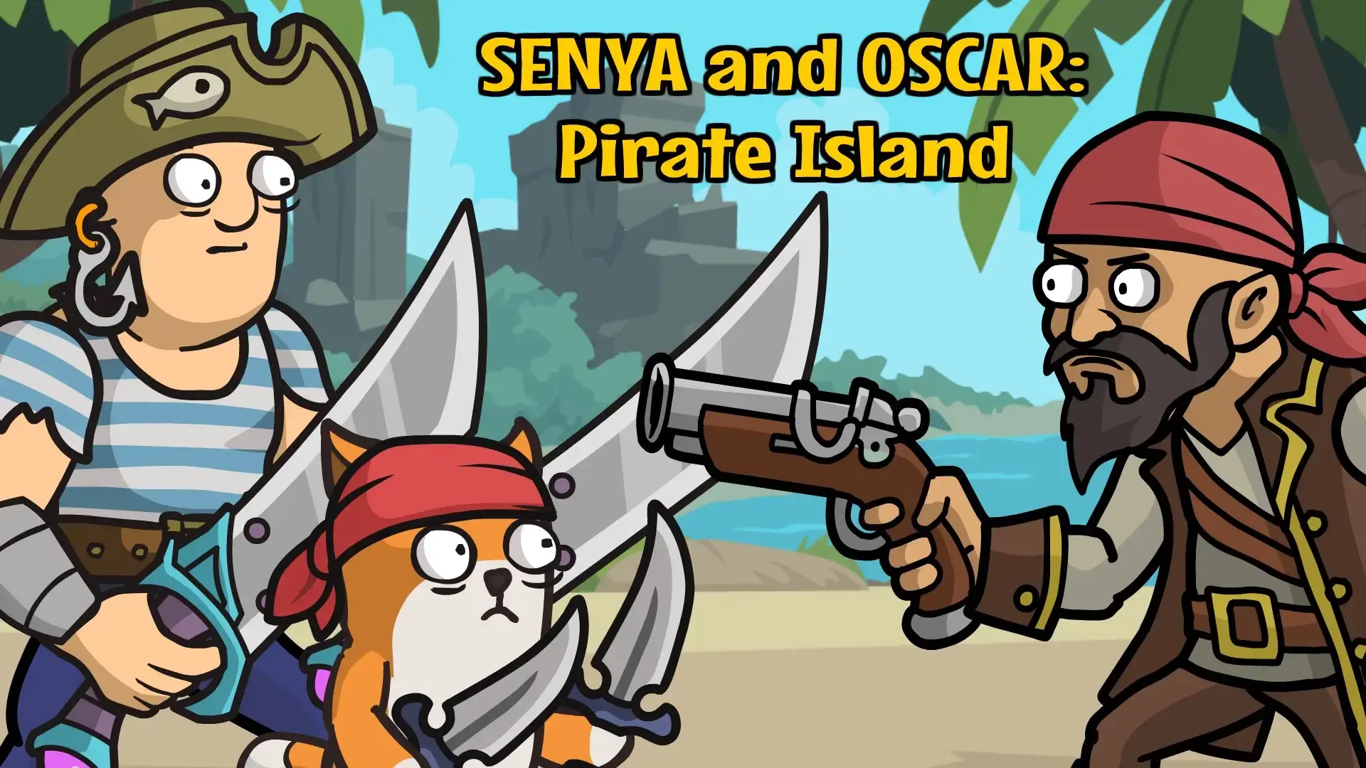Senya and Oscar: Pirate Island - RPG Idle Pirata ¡Gestiona juego