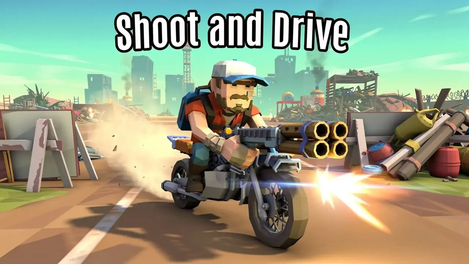 Shoot and Drive - 载具激战生存：驾驶武装战车，升级火力，在末日废土中杀出一条血路！ 游戏