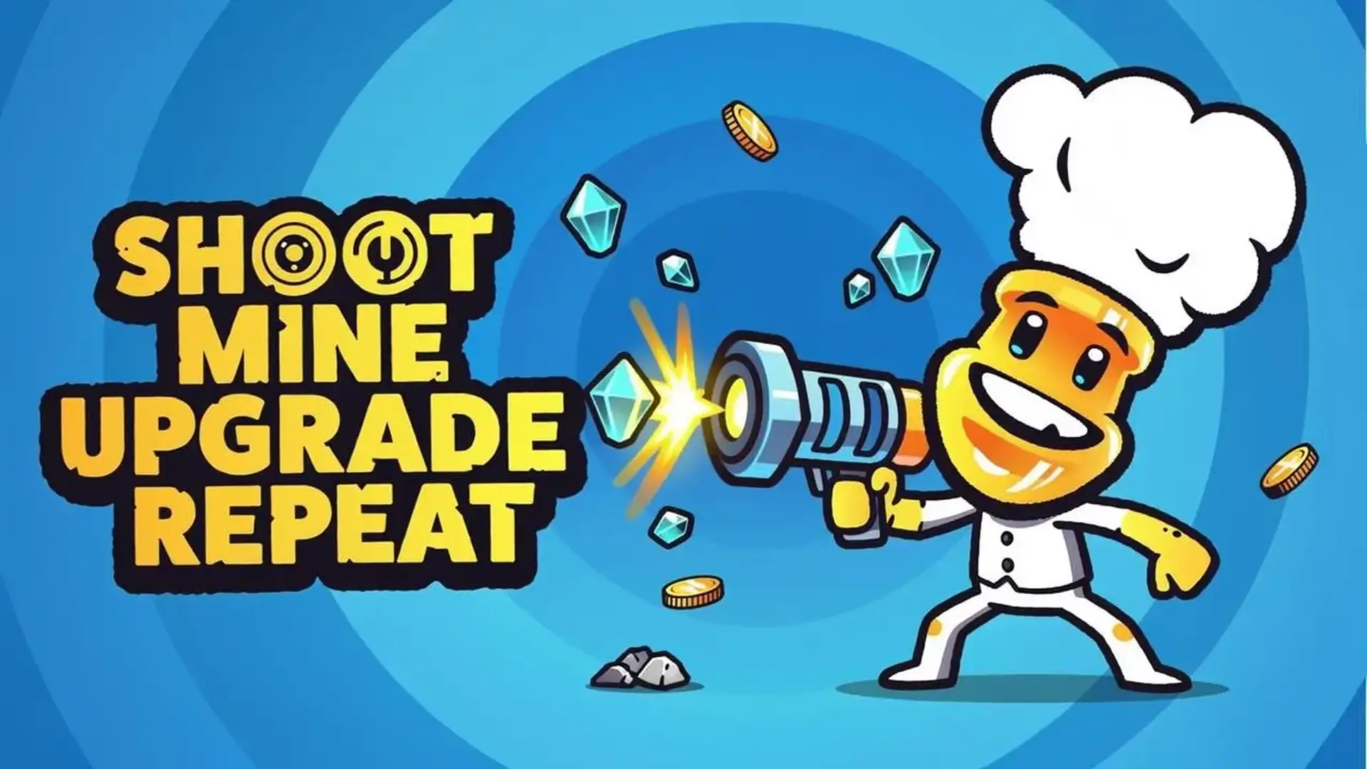 Shoot Mine Upgrade Repeat - Domina mina juego