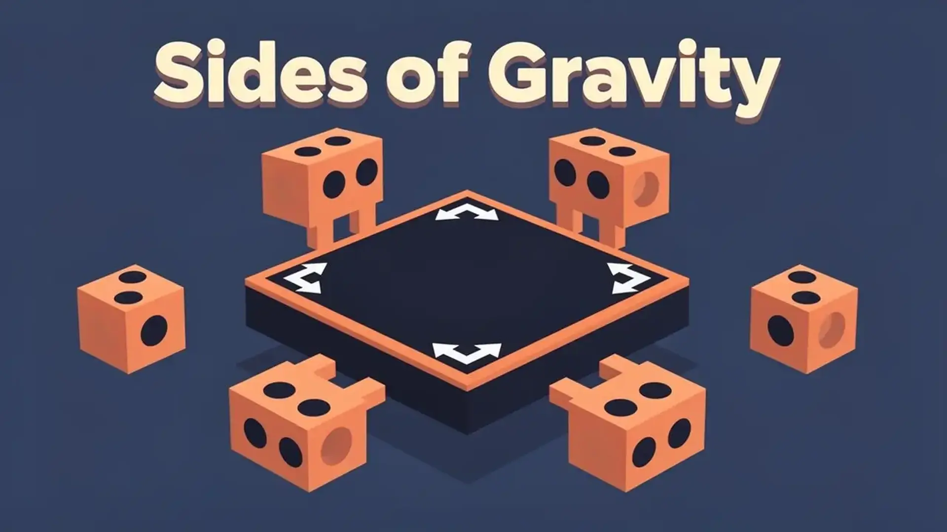 Sides of Gravity - 极致重力解谜平台动作游戏：挑战24个烧脑的4D空间维度关卡，重塑你的空间逻辑思维。 游戏