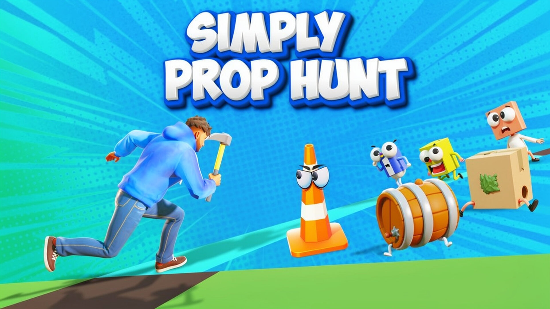 Simply Prop Hunt - لعبة إخفاء وبحث جماعية