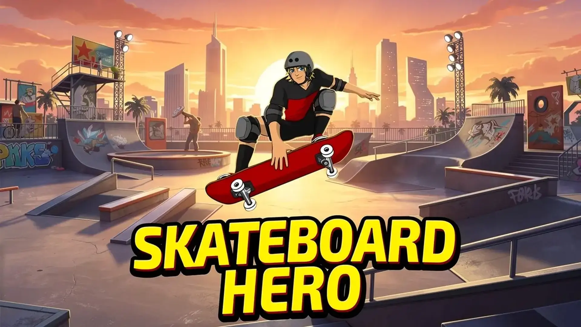 Skateboard Hero - jeu de Arcade Skate