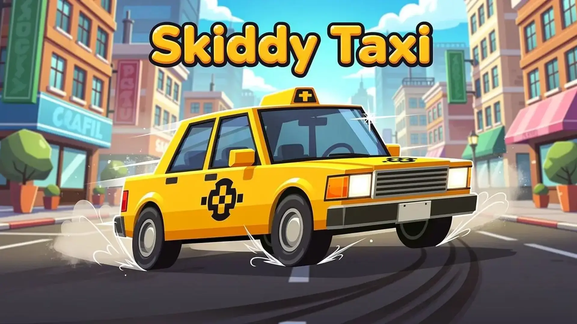 Skiddy Taxi - 像素风街机解谜：精准掌控旋转指针，挑战30个虐心关卡，体验指尖上的漂移快感。 游戏
