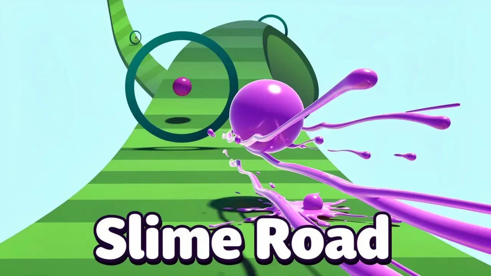 Slime Road - لعبة مغامرة أركيد ثلاثية الأبعاد