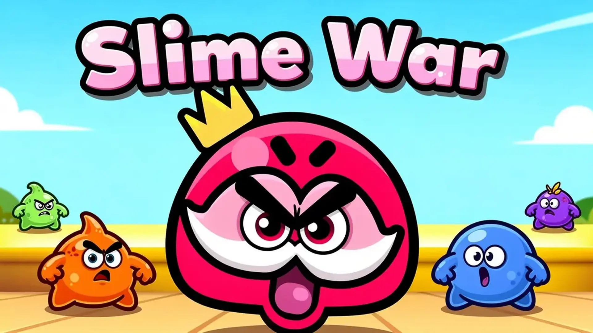 Slime War - لعبة استراتيجية خمول فريدة