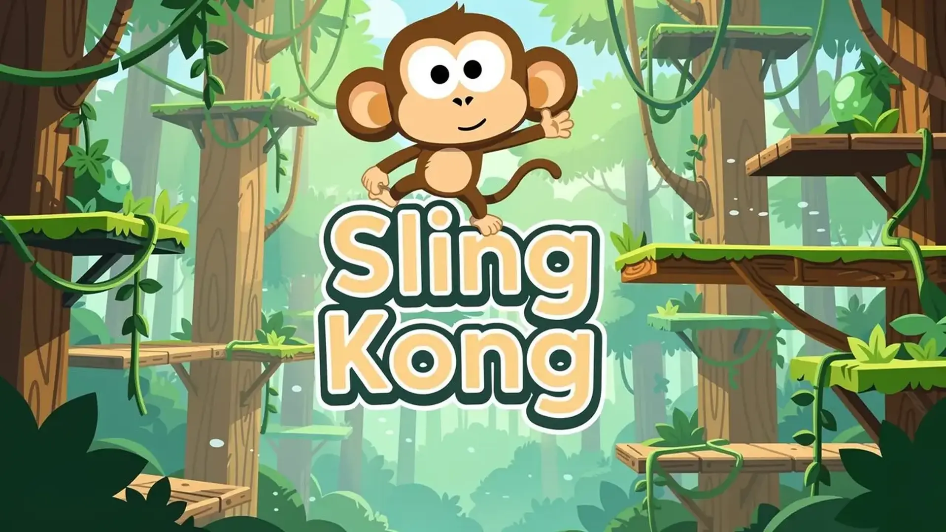 Sling Kong - Arcade escalada juego