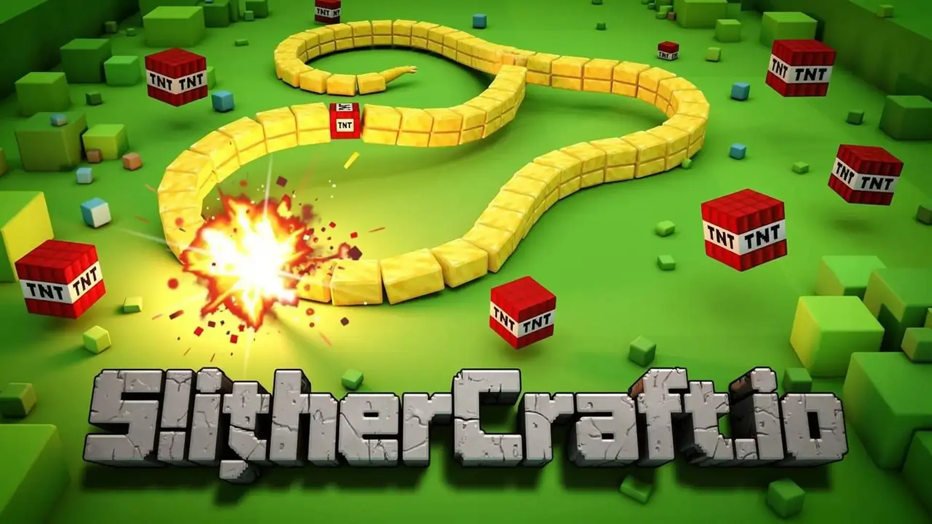 SlitherCraft.io - Serpientes juego