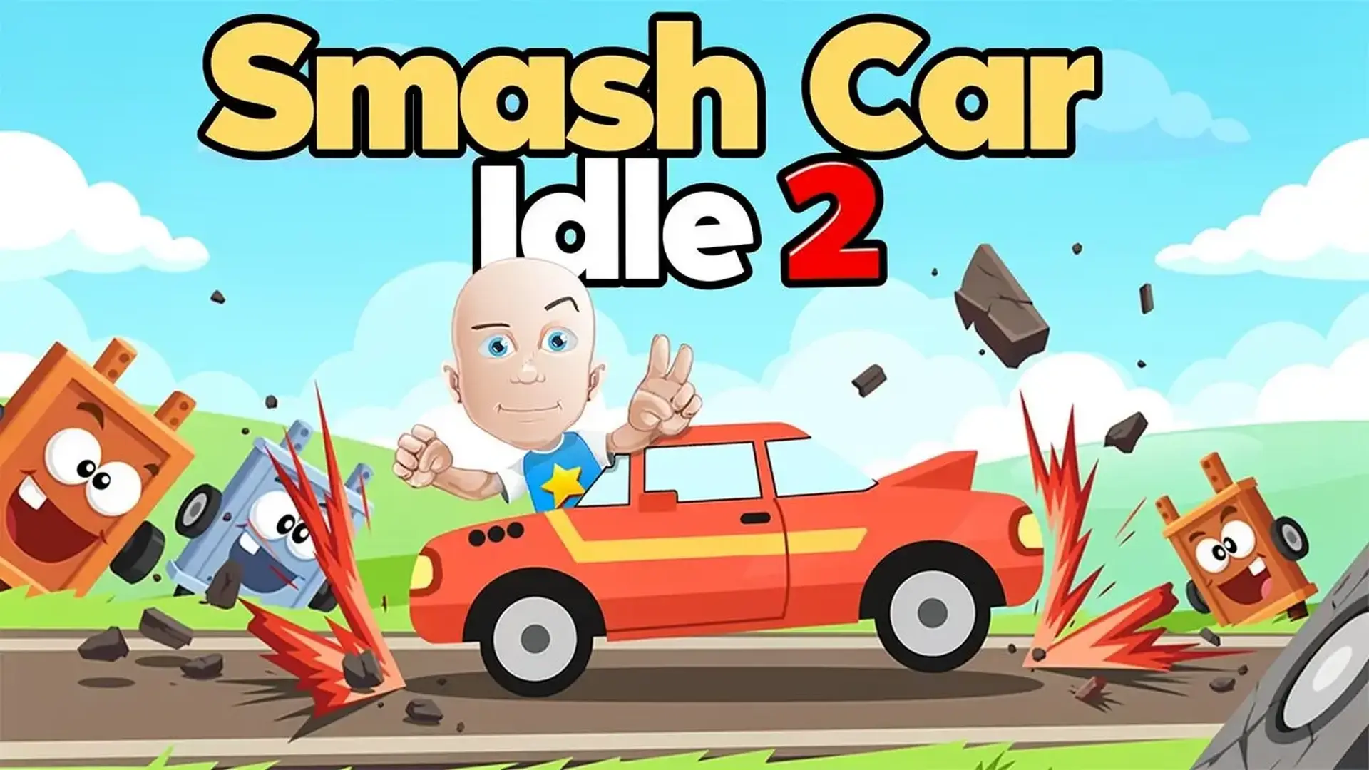 Smash Car Idle 2 - لعبة خاملة