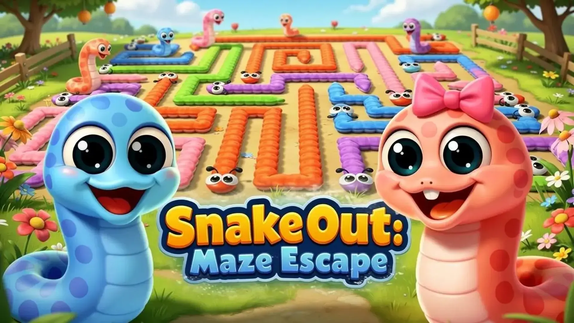 Snake Out: Maze Escape - Deslía Serpiente juego