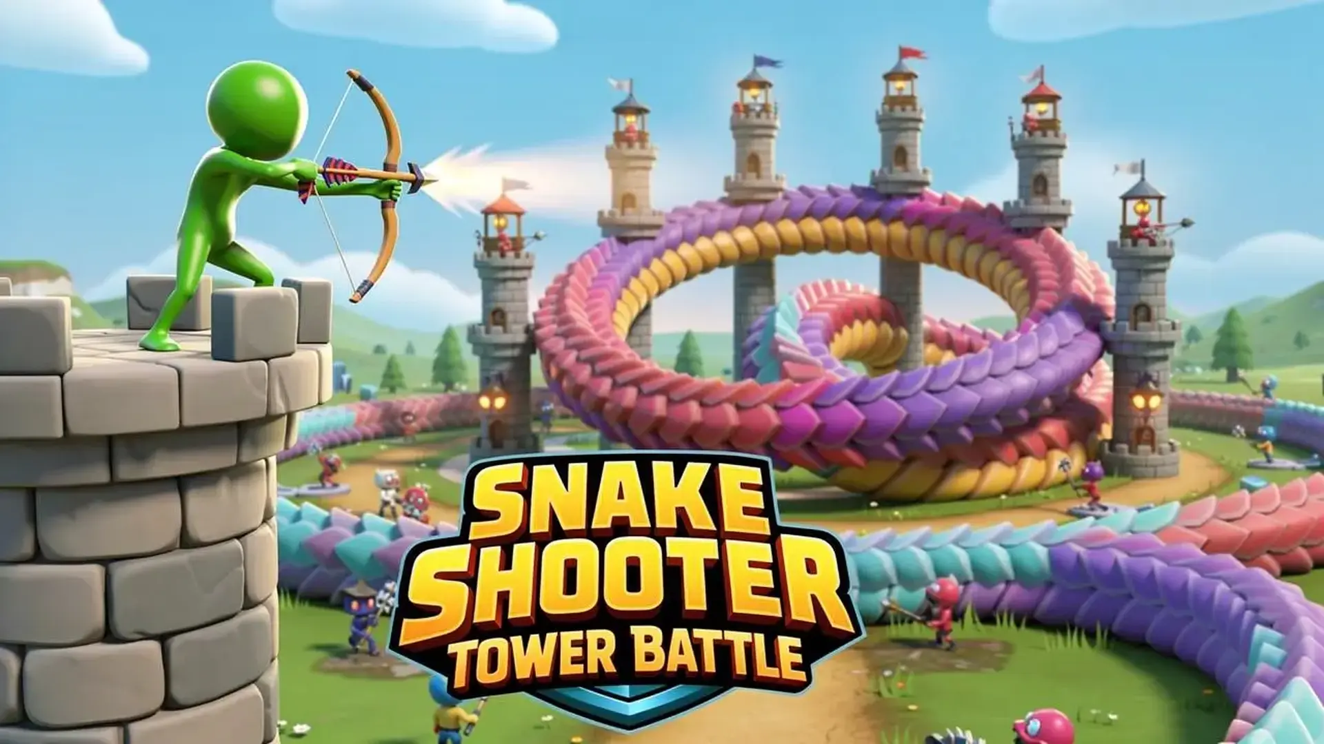 Snake Shooter: Tower Battle - Defensa Torres juego