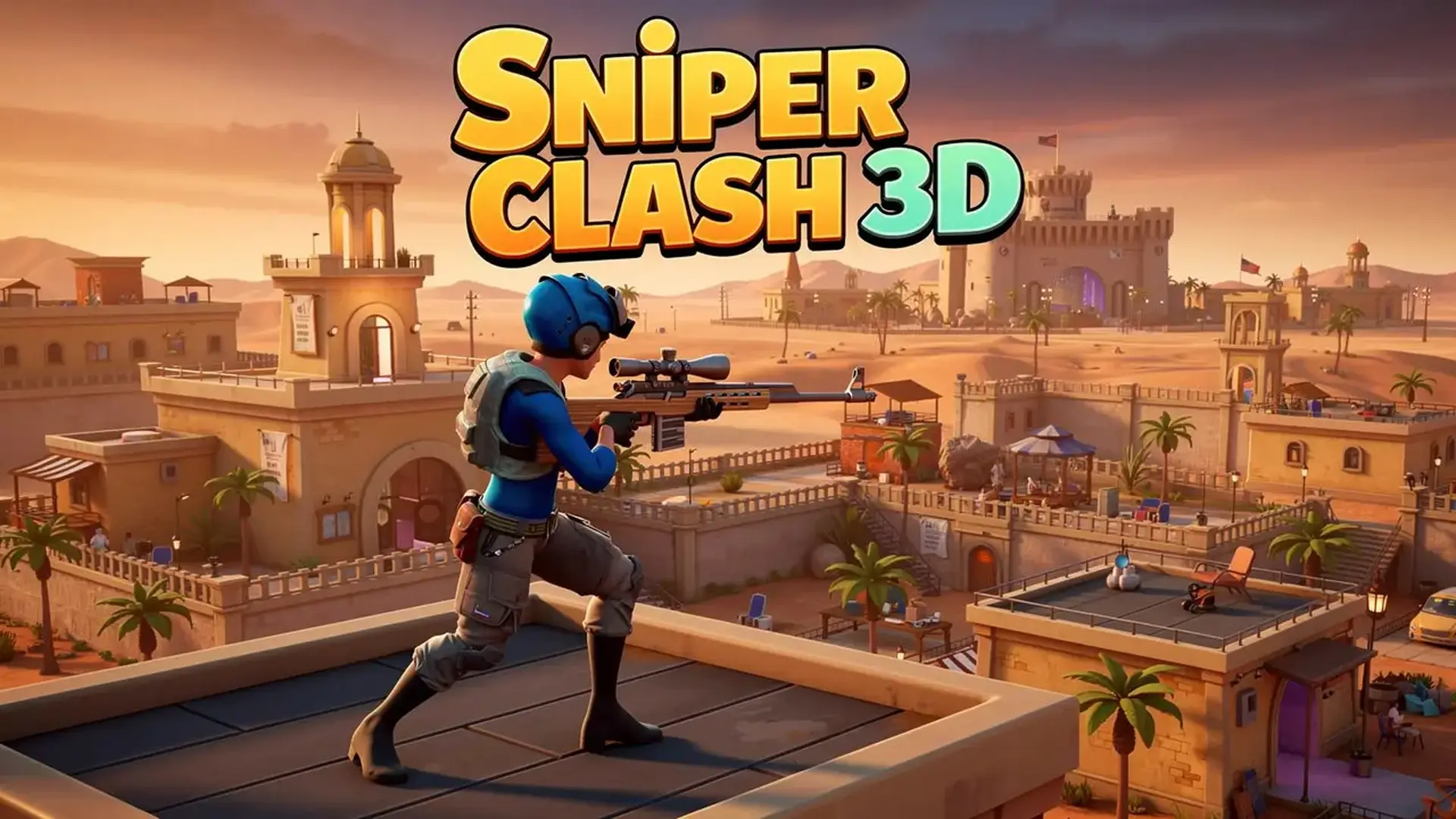 Sniper Clash 3D - لعبة قنص أكشن