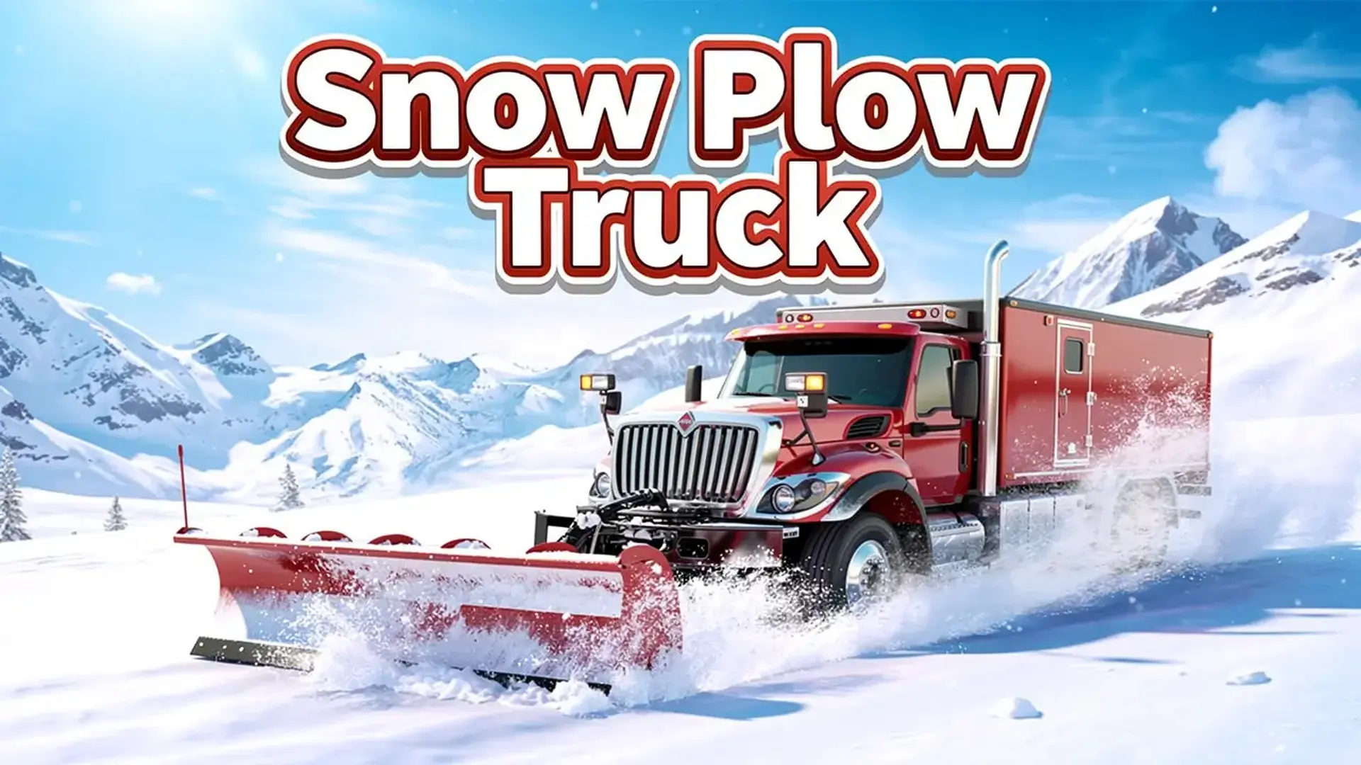 Snow Plow Truck - Simulador Conducción Despeja caminos juego