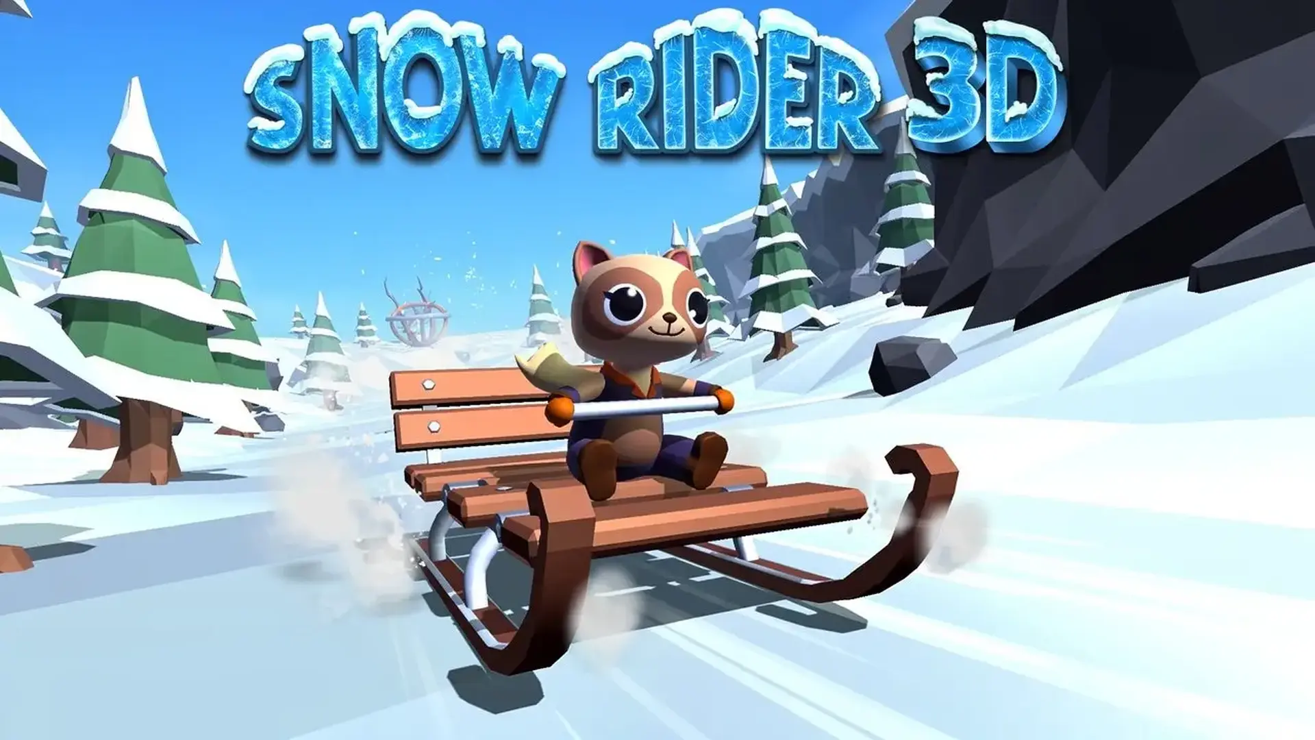 Snow Rider 3D - Divertida Aventura Esquí 3D juego