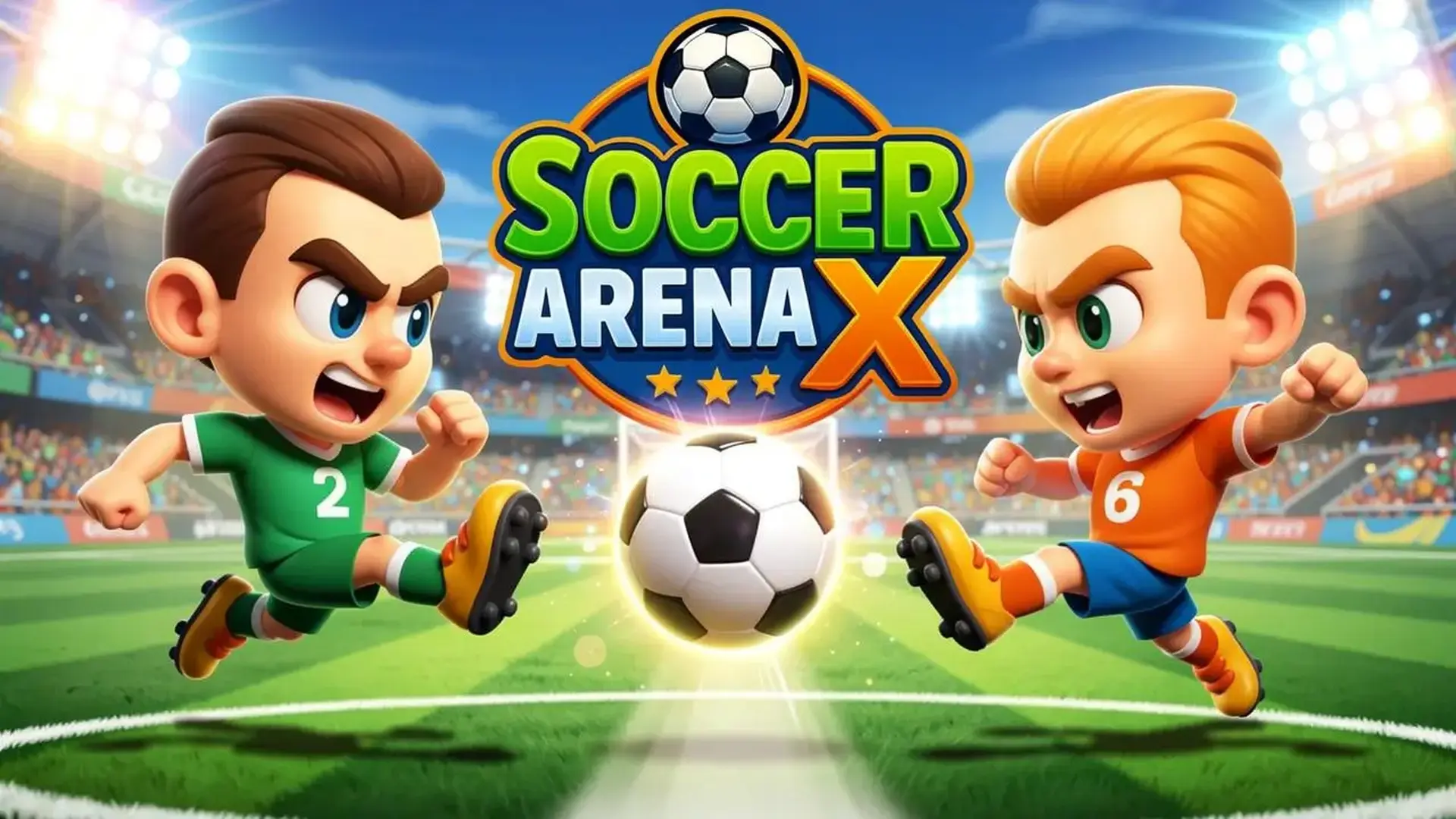 Soccer Arena X - Fútbol arcade cabezones juego
