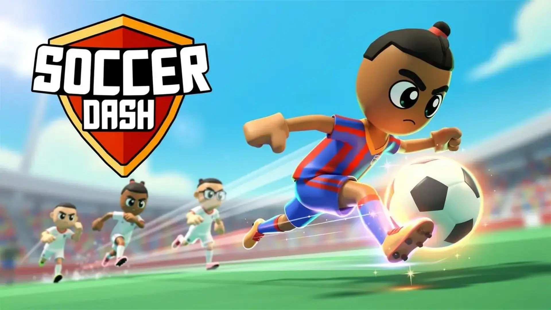 Soccer Dash - Quebra-cabeça Futebol Domine Trajetória jogo