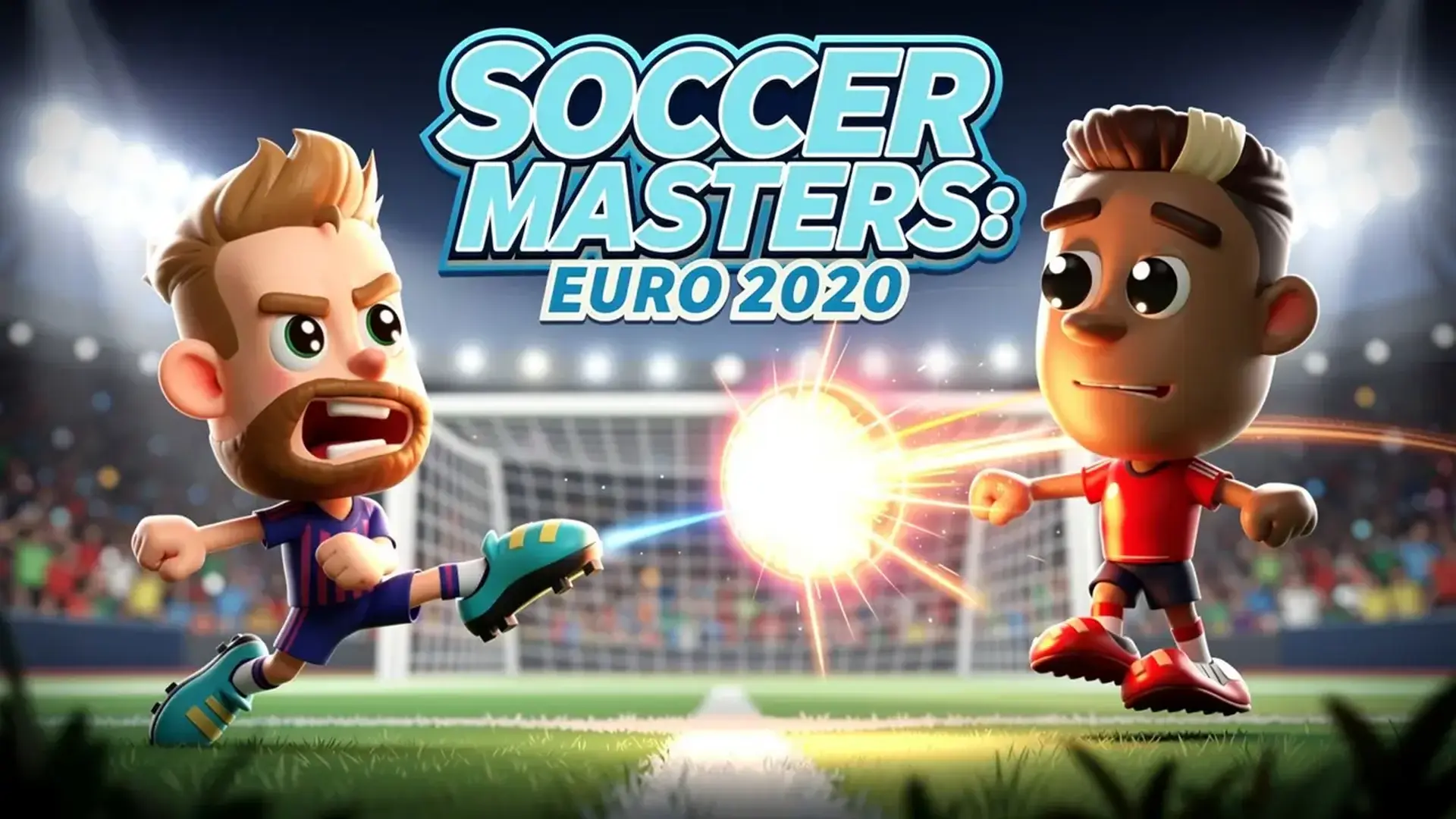 Soccer Masters: Euro 2020 - Fútbol arcade 2 jugadores juego
