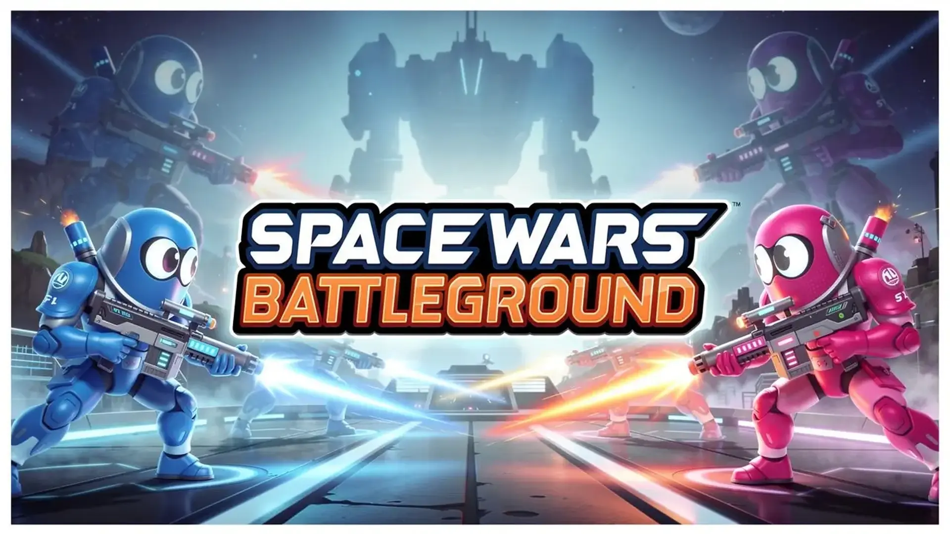 Space Wars Battleground - لعبة شوتر فضائي جماعي