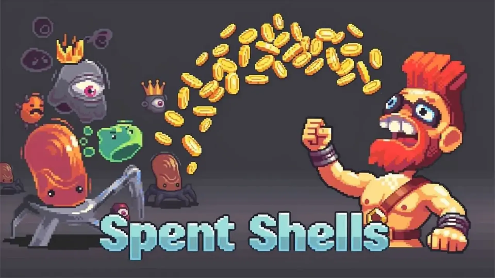 Spent Shells - Shooter Roguelike Top-Down juego
