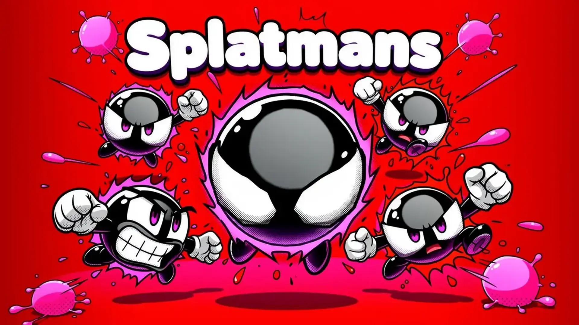 Splatmans - Atirador Stickman jogo