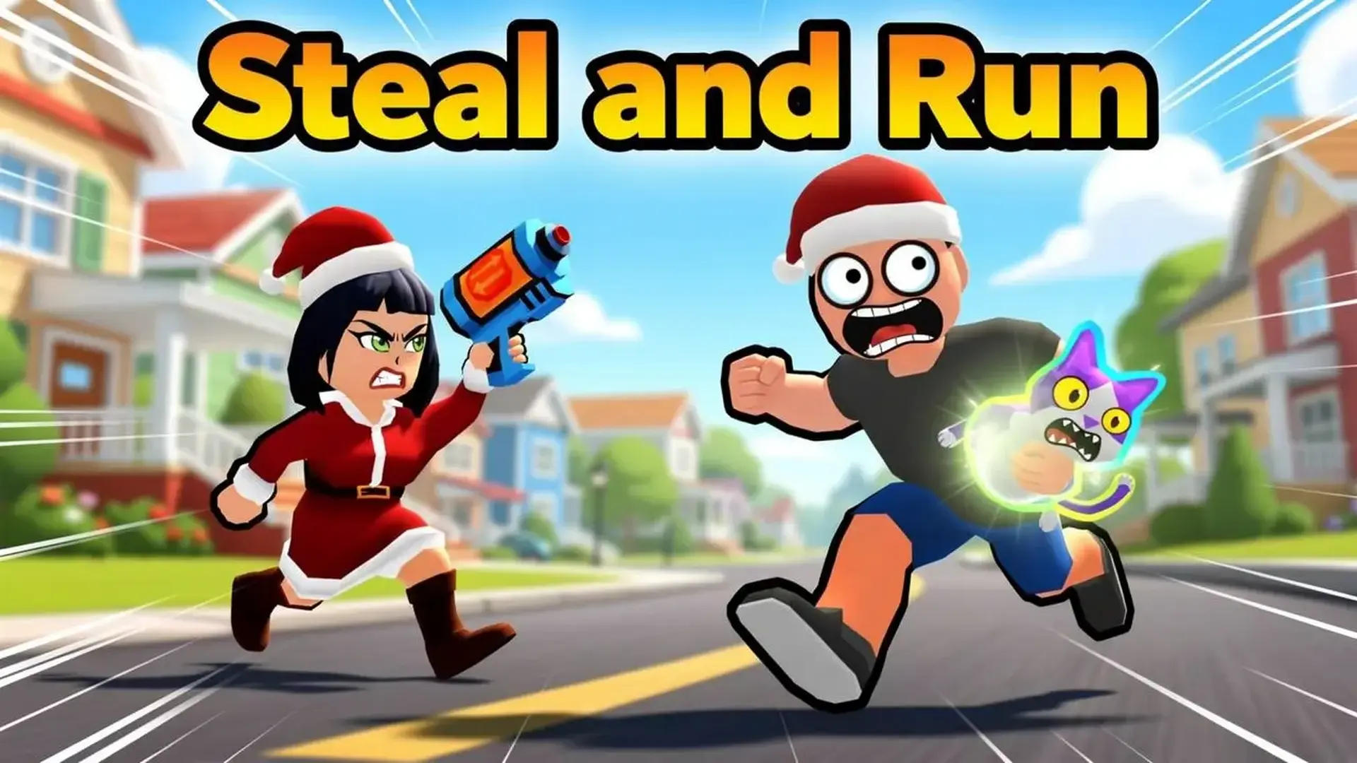 Steal and Run - 创新策略基地防御：掌握魔性梗图经济，在全球玩家的多人联机对战中建立不朽防线。 游戏