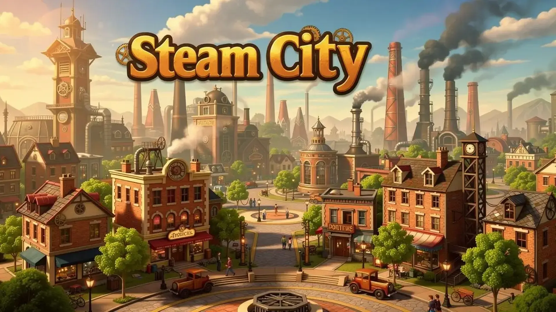 Steam City - strategy game