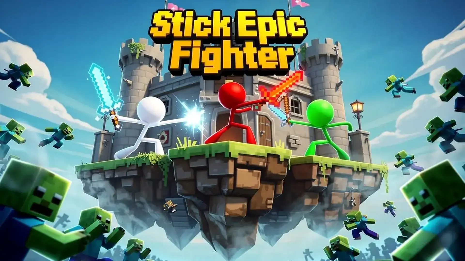 Stick Epic Fighter - Brawler física extrema con juego