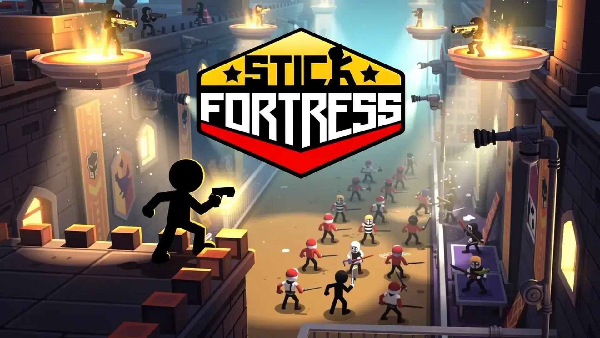 Stick Fortress - Estrategia Stickman juego