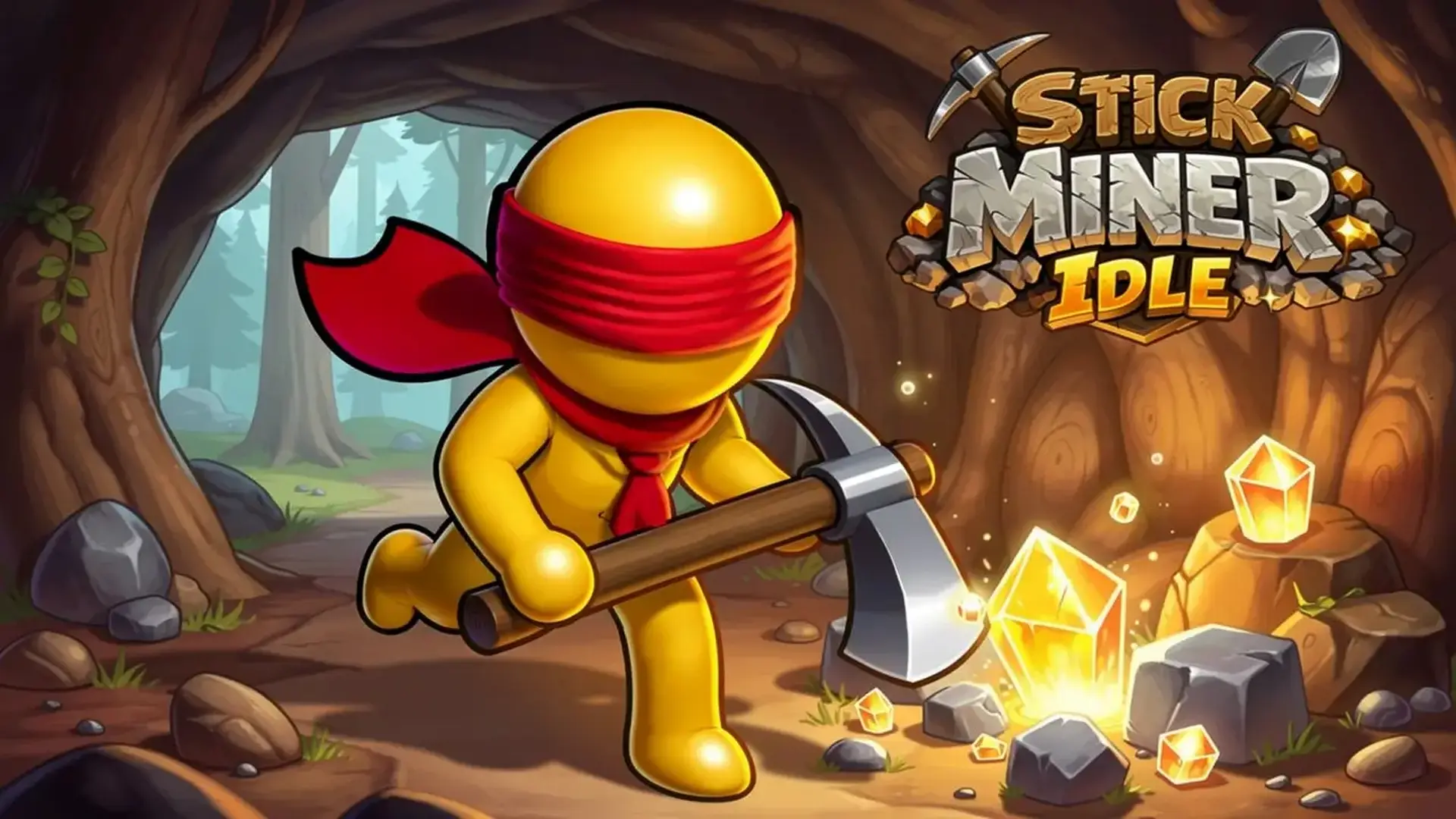 Stick Miner Idle - Minería Idle Adictiva juego