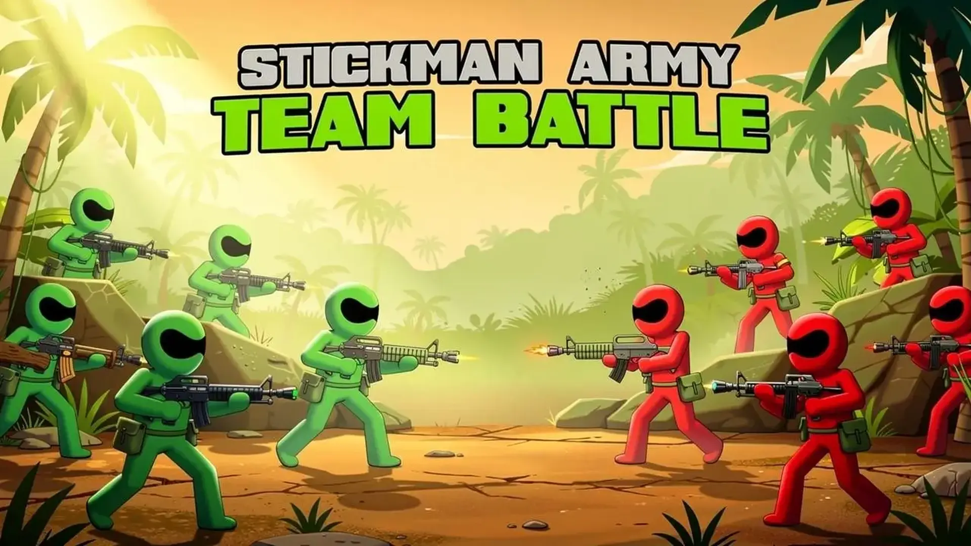 Stickman Army: Team Battle - Estrategia guerra stickman juego