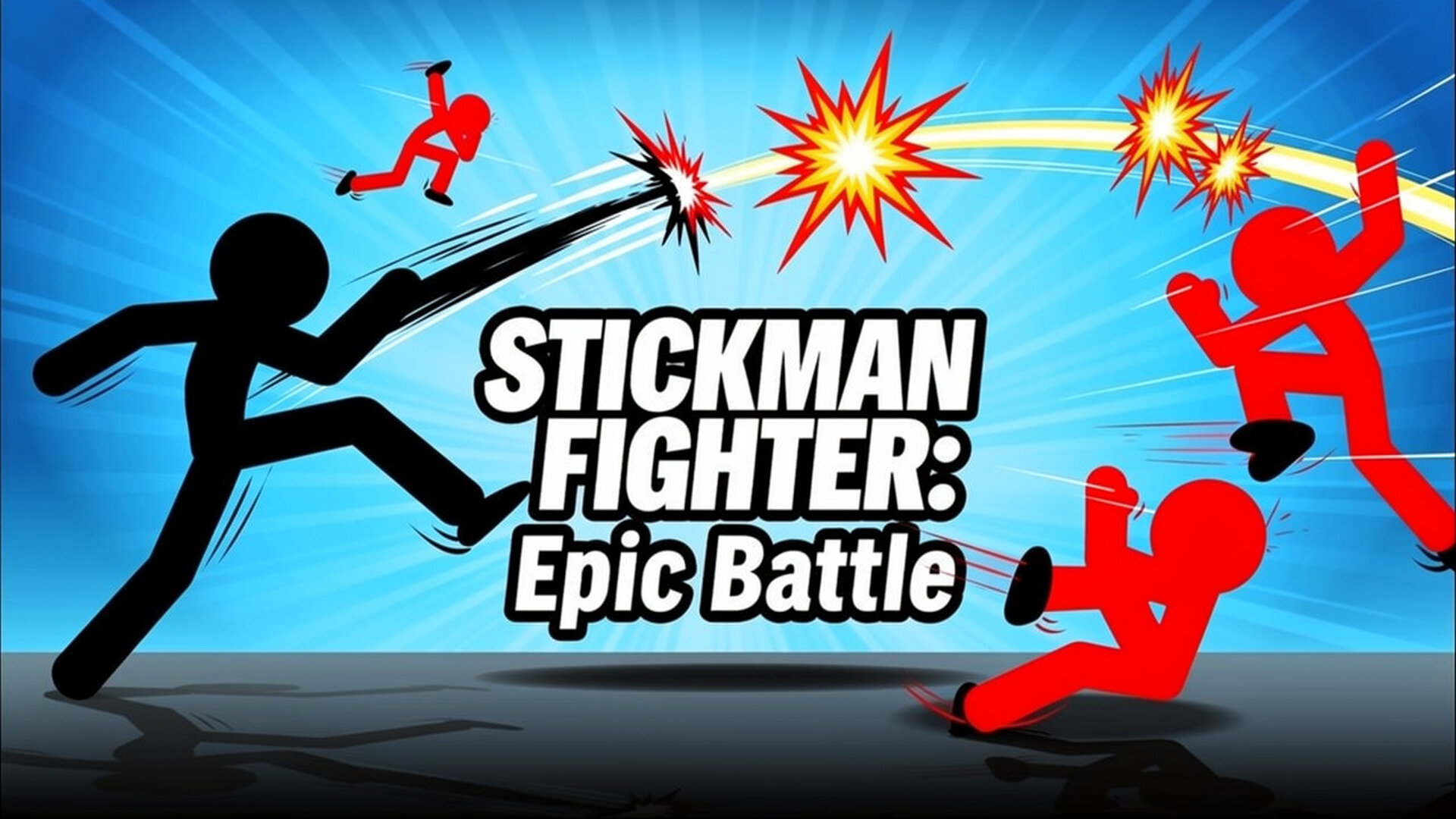 Stickman Fighter: Epic Battle - Rhythmus-Beat-'em-Up Spiel
