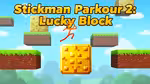 Stickman Parkour 2: Lucky Block - オンラインでプレイ