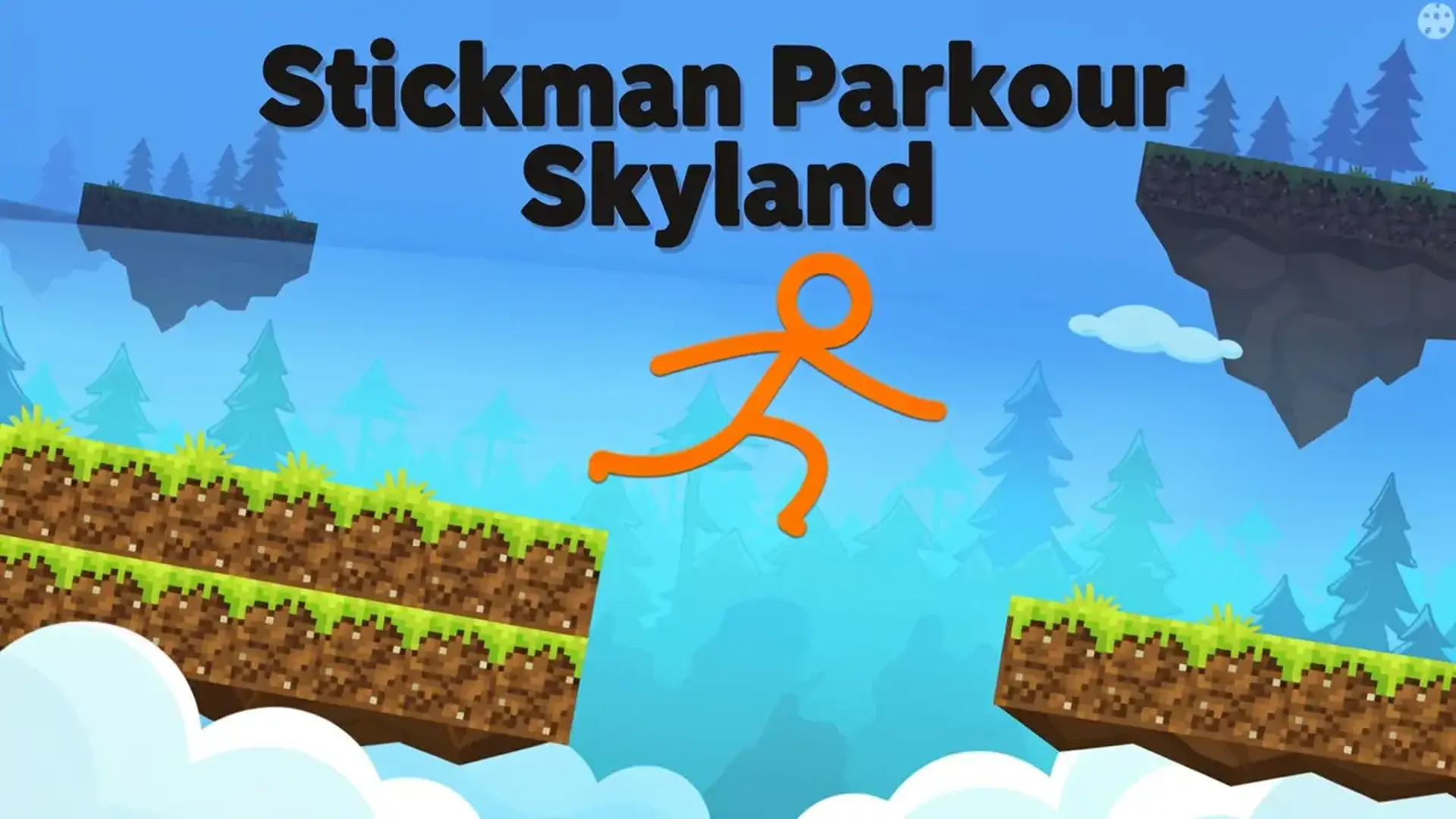 Stickman Parkour Skyland - Plataformas 2D con saltos juego