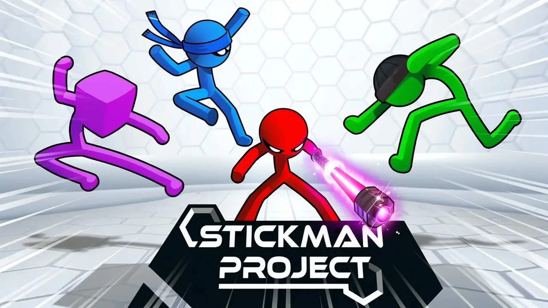 Stickman Project - Brawler física 2D juego