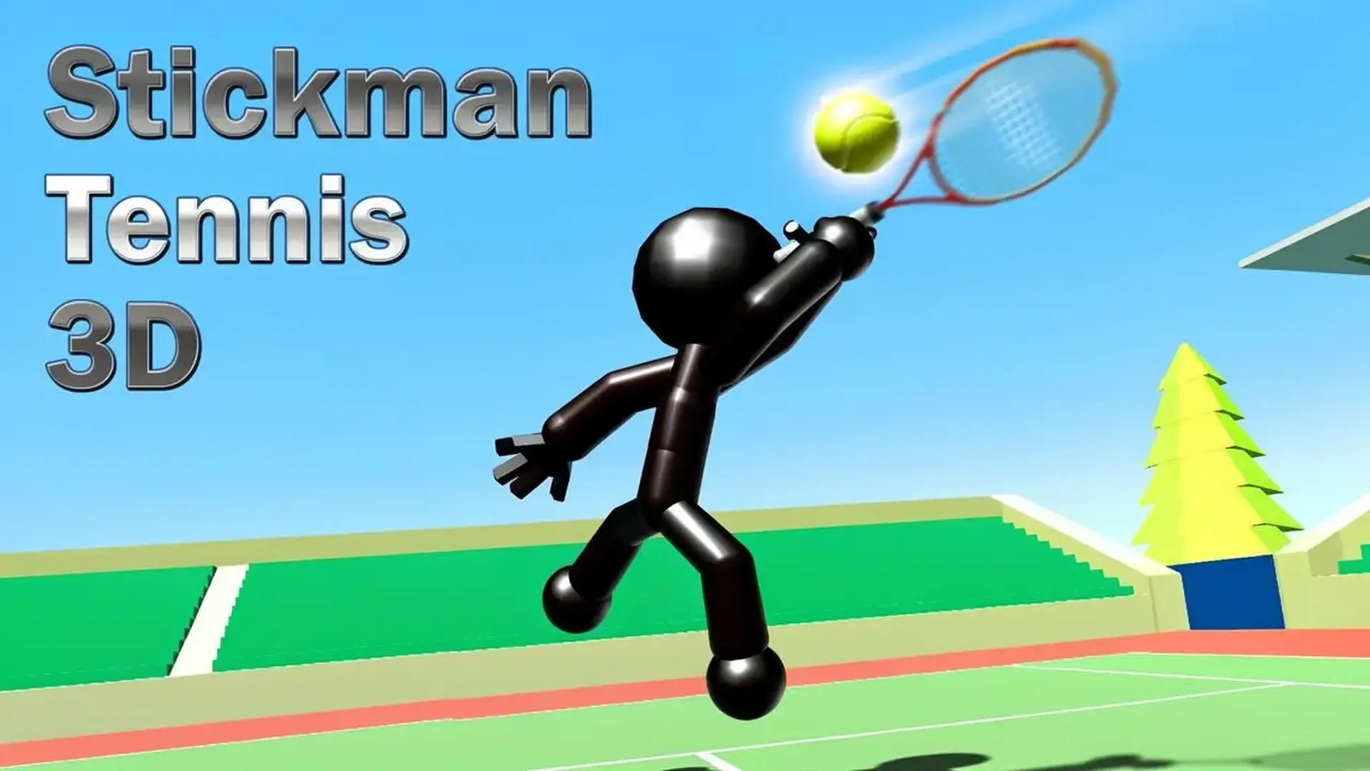 Stickman Tennis 3D - Tênis 3D Imersivo jogo