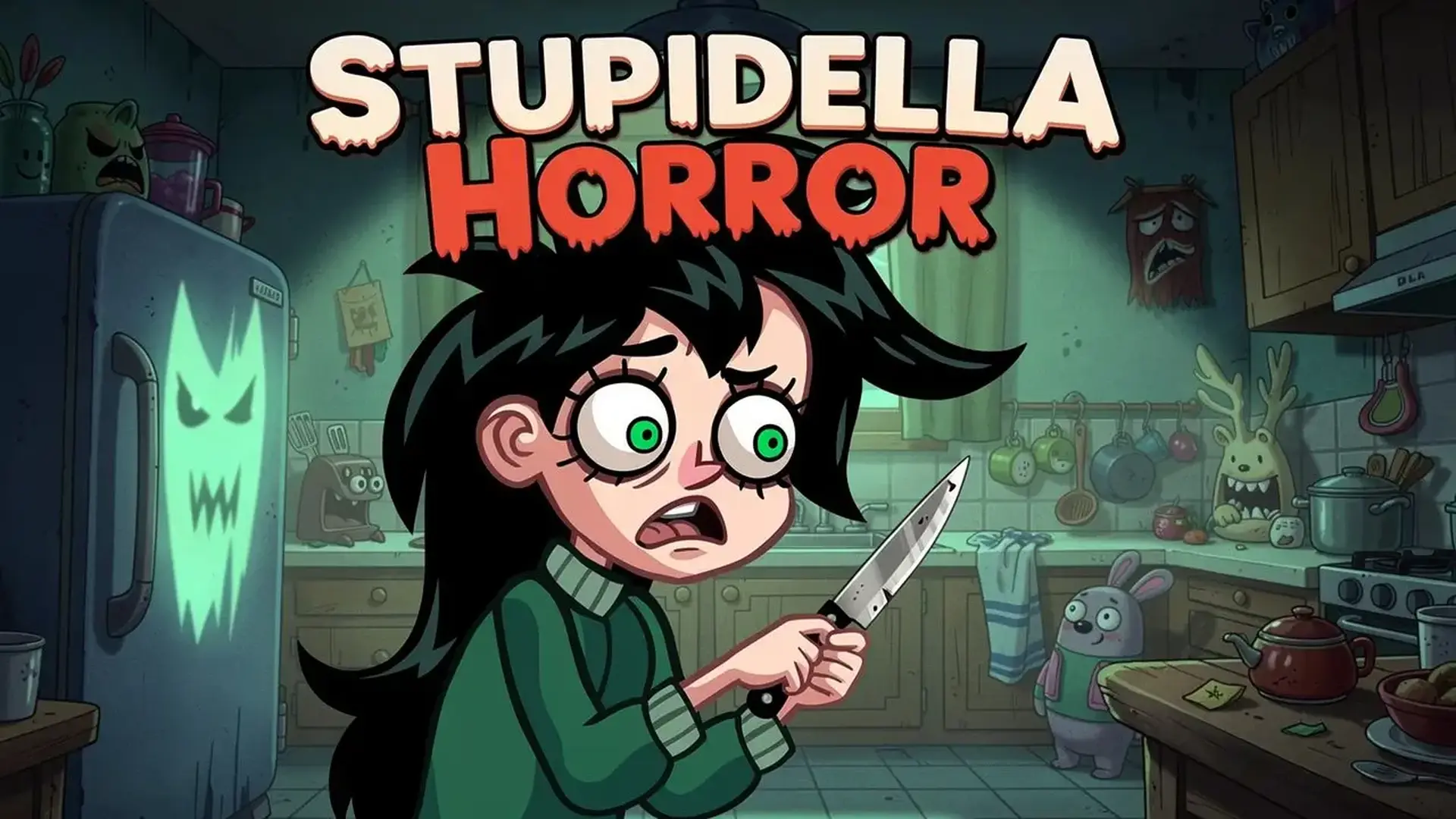 Stupidella Horror - Puzles Point-and-Click con humor juego