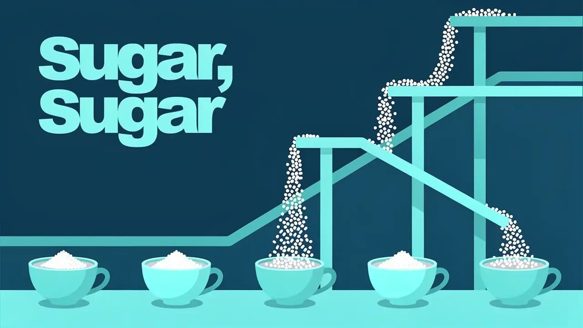 Sugar, Sugar - 物理绘图解谜：用手指绘制路径引导落下的砂糖，挑战色彩混合与逻辑极致，重温经典指尖艺术。 游戏