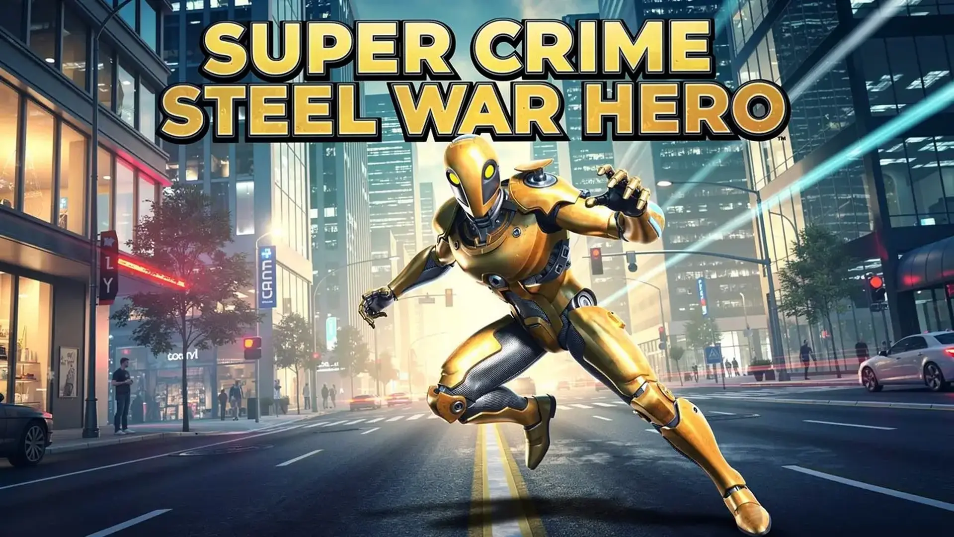 Super Crime Steel War Hero - Acción mundo abierto juego