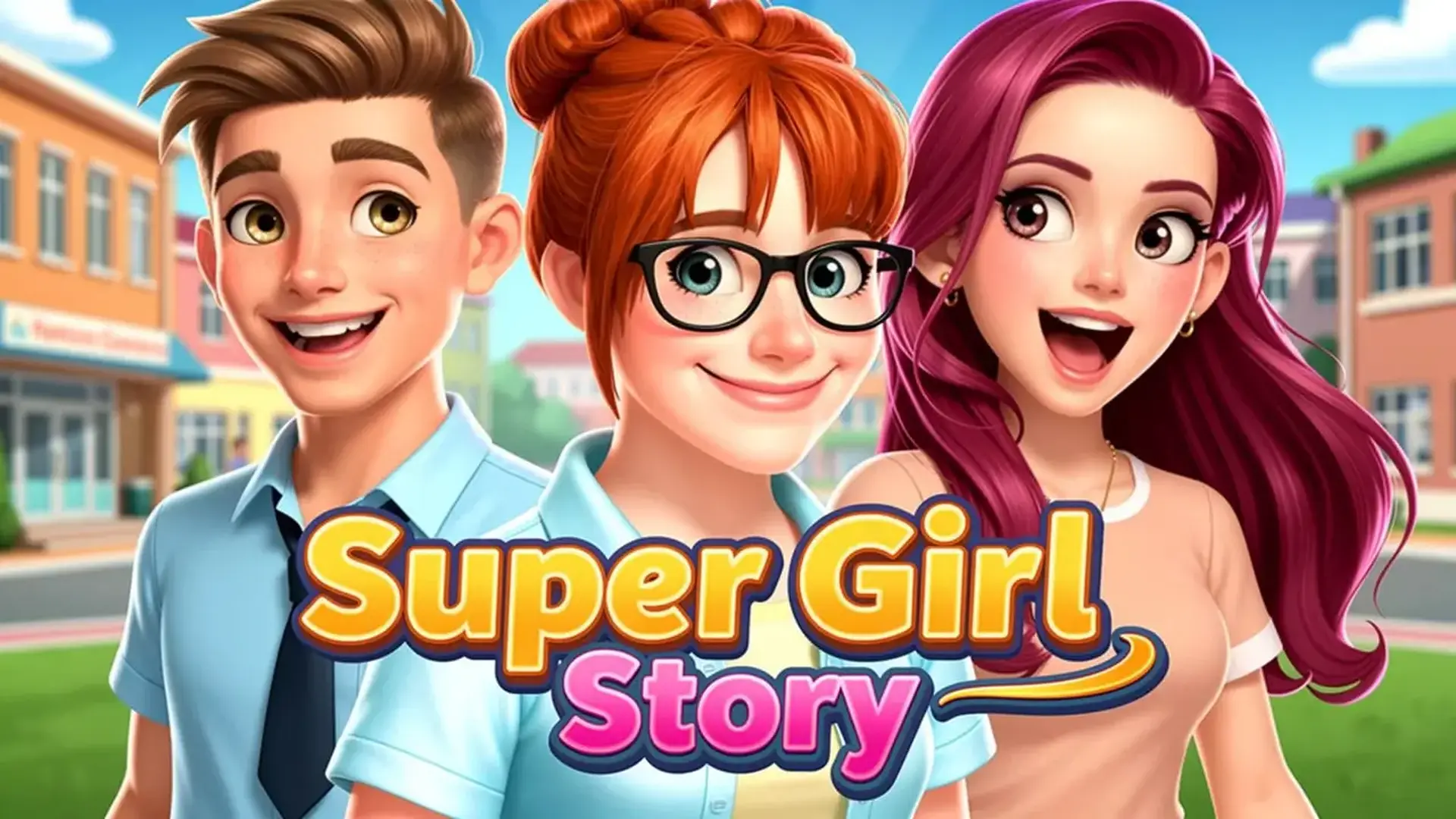 Super Girl Story - Novela visual interactiva juego