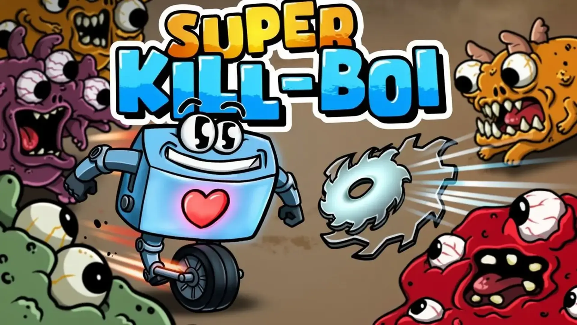 Super Kill-BOI 9000 - لعبة روجلايك وبقاء
